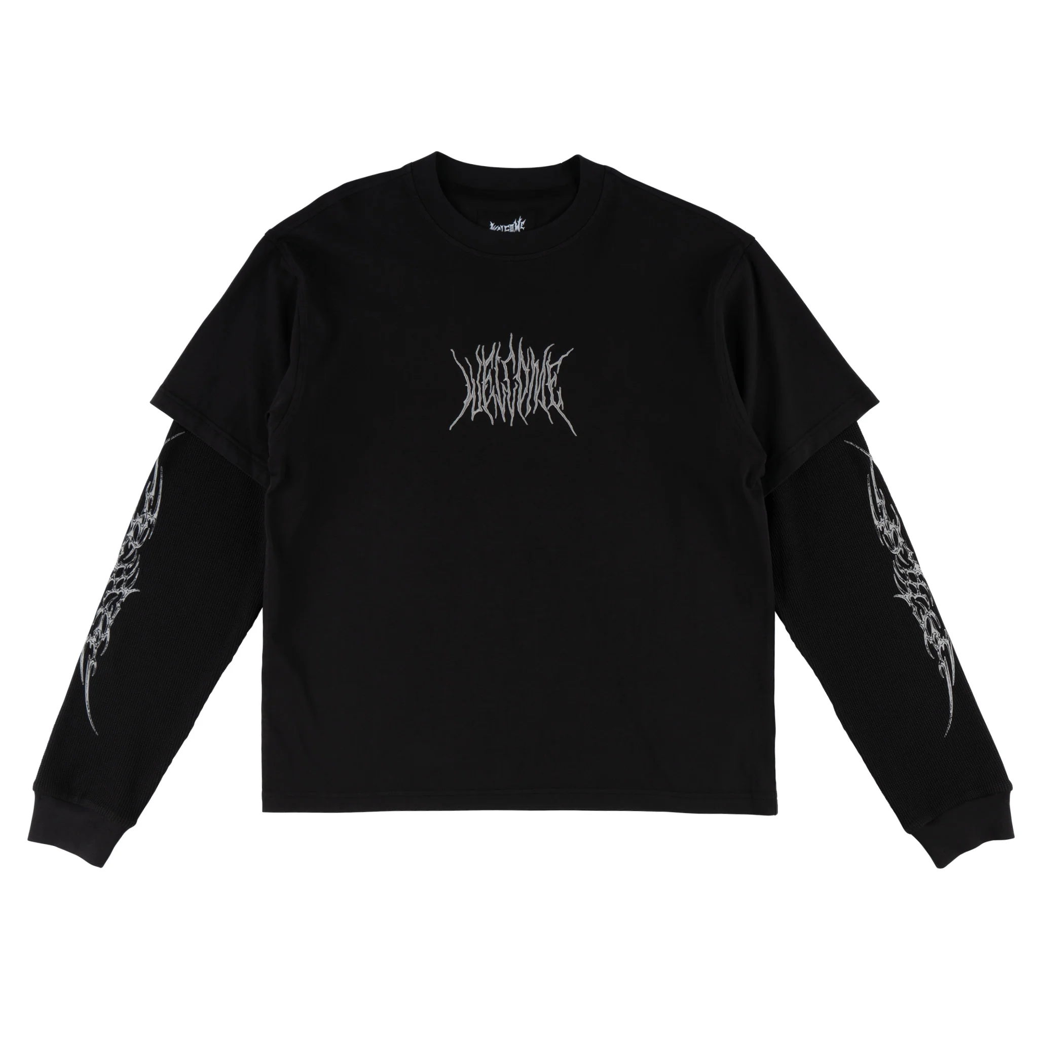 Caste Garment-Dyed Layered Knit