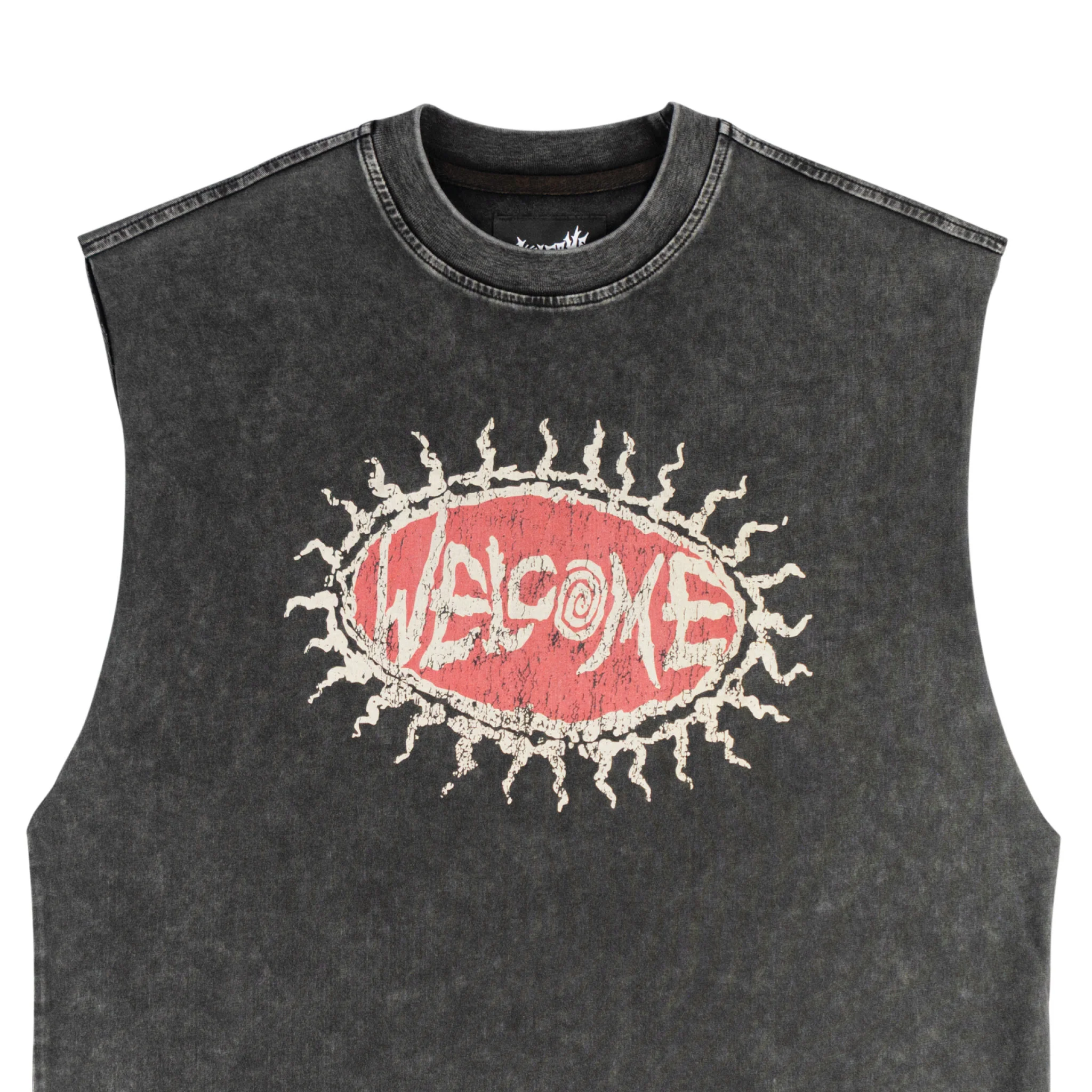 Cavity Boxy Sleeveless Knit - Image 2