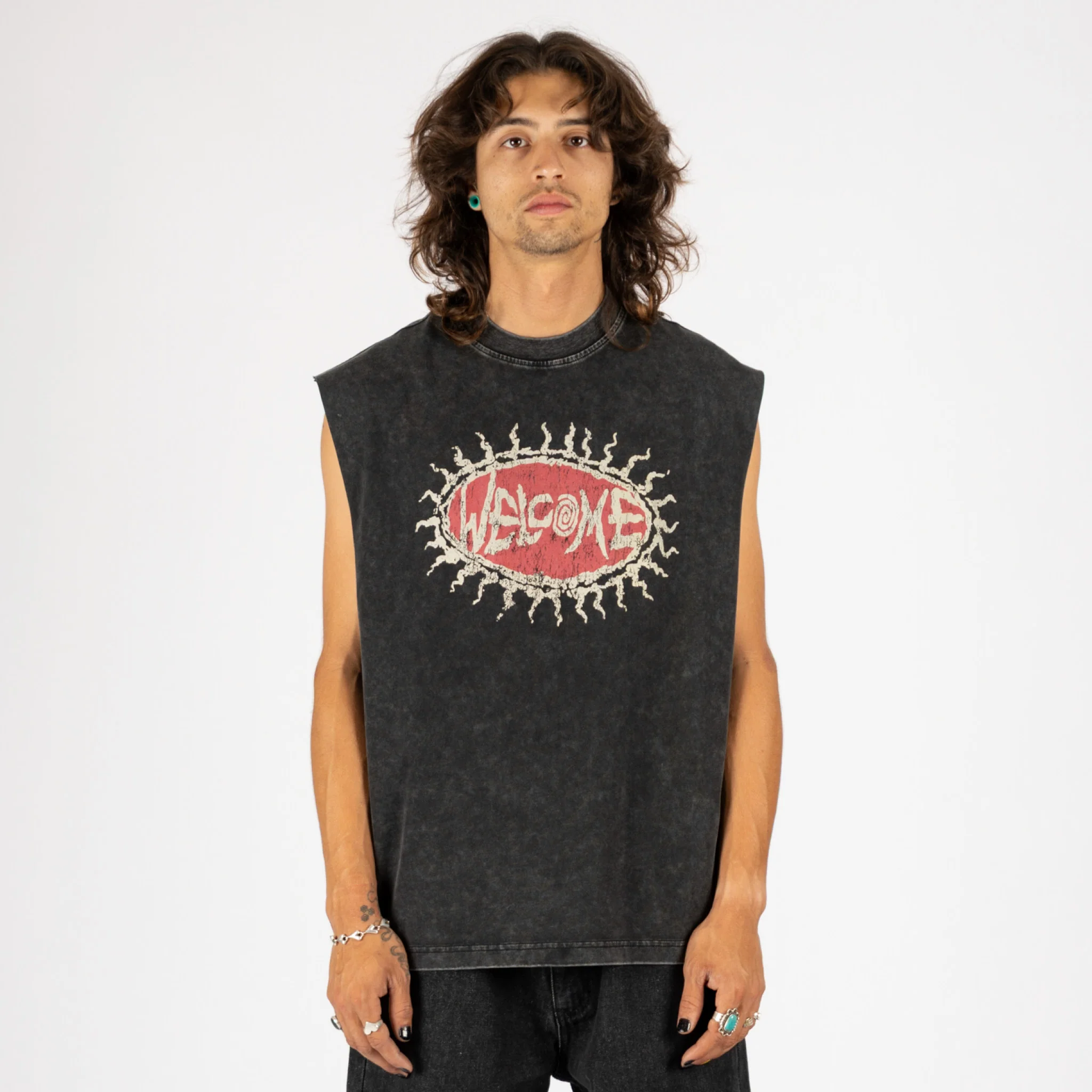 Cavity Boxy Sleeveless Knit - Image 3