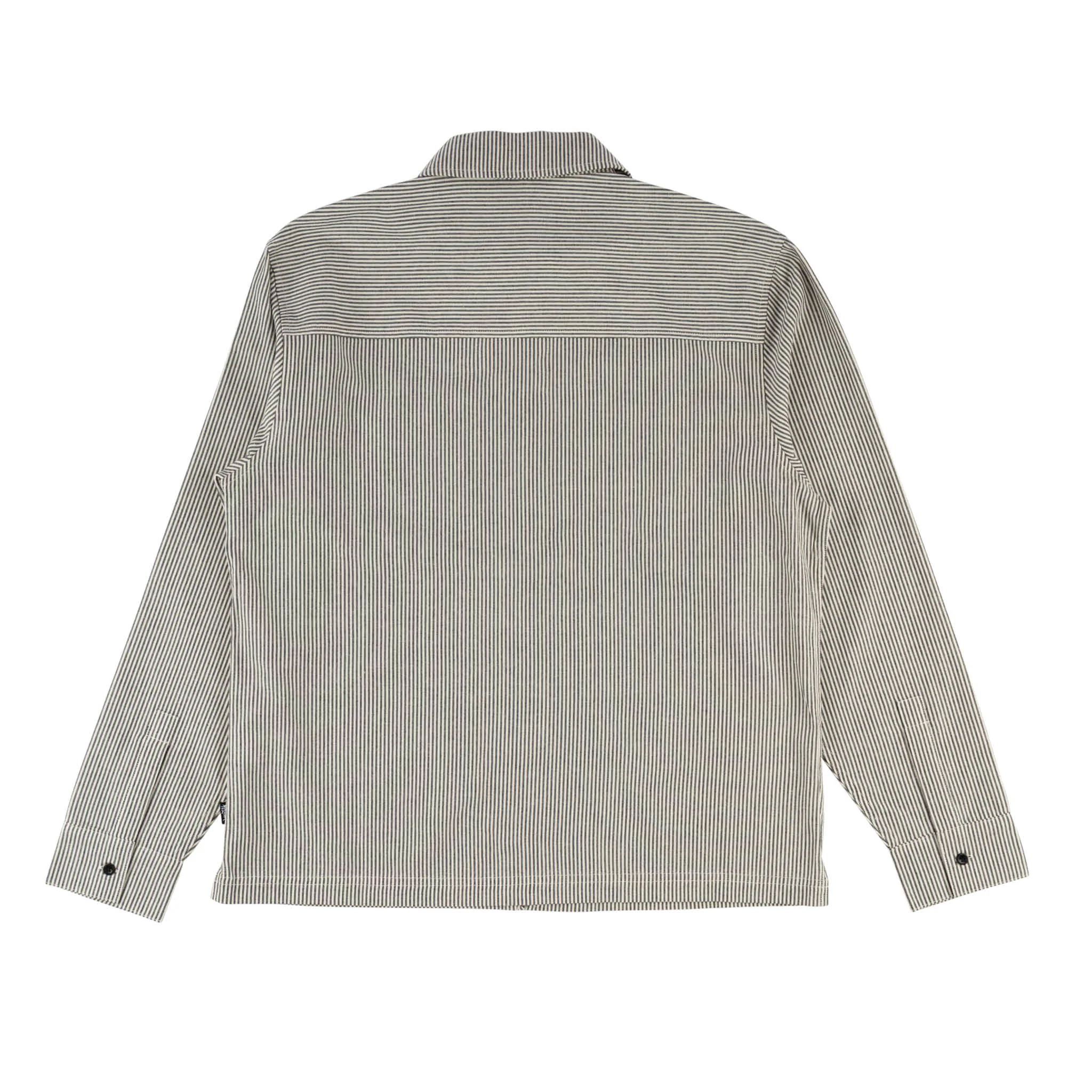Crowned Printed Oxford Zip Shirt - Image 2