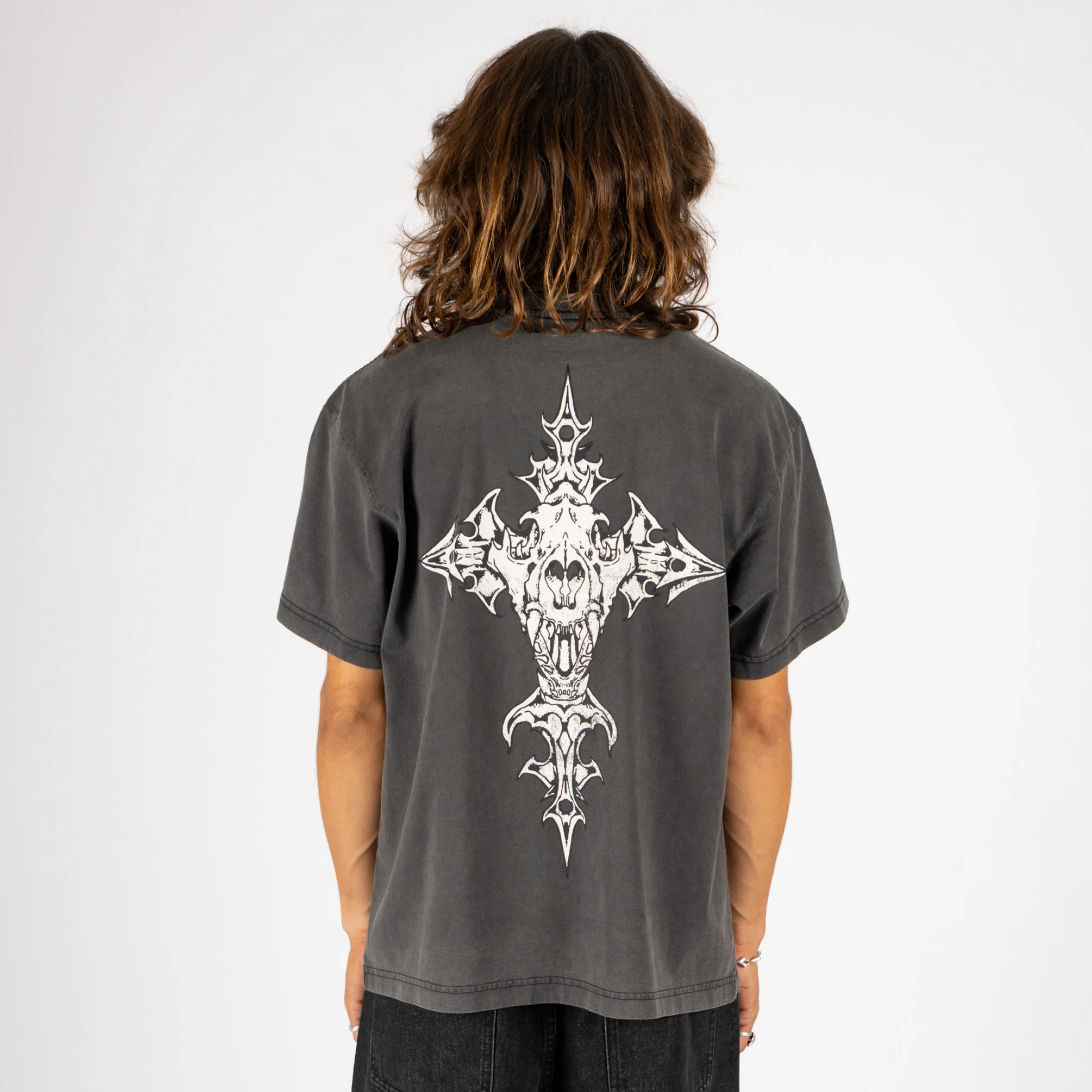 Iron Wolf Boxy Garment-Dyed Tee - Image 4