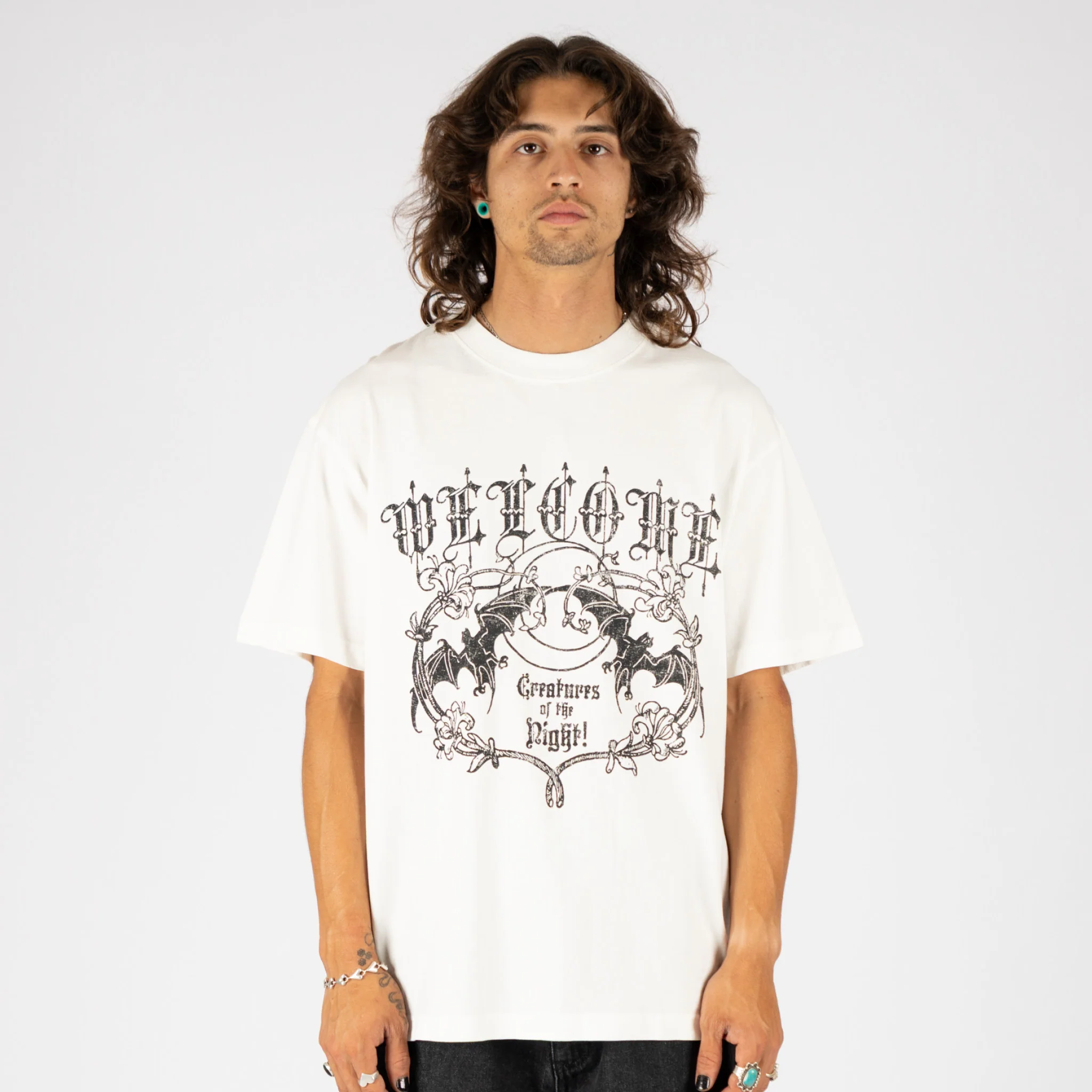 Night Creature Boxy Garment-Dyed Tee - Image 3