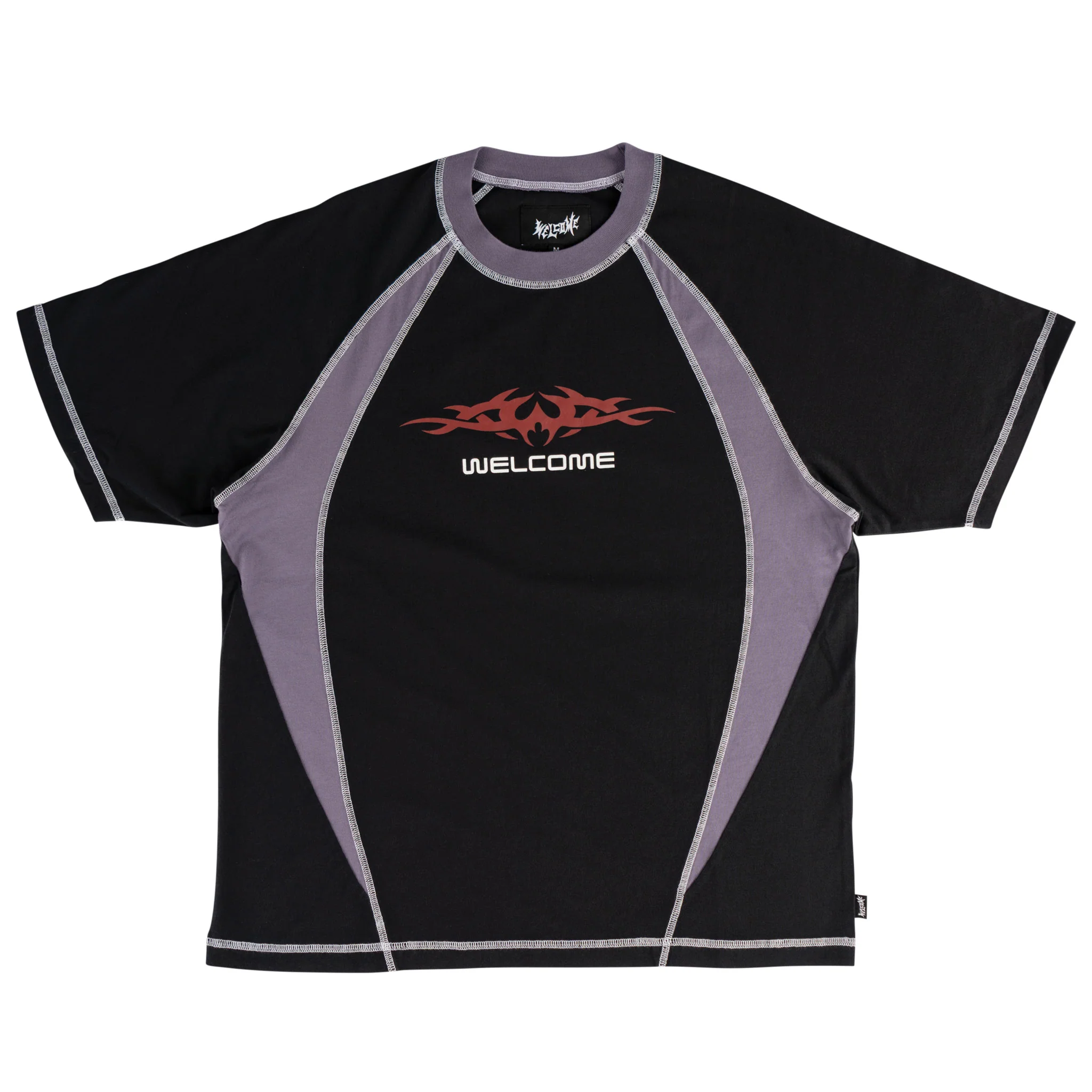 Rash Boxy Paneled Tee