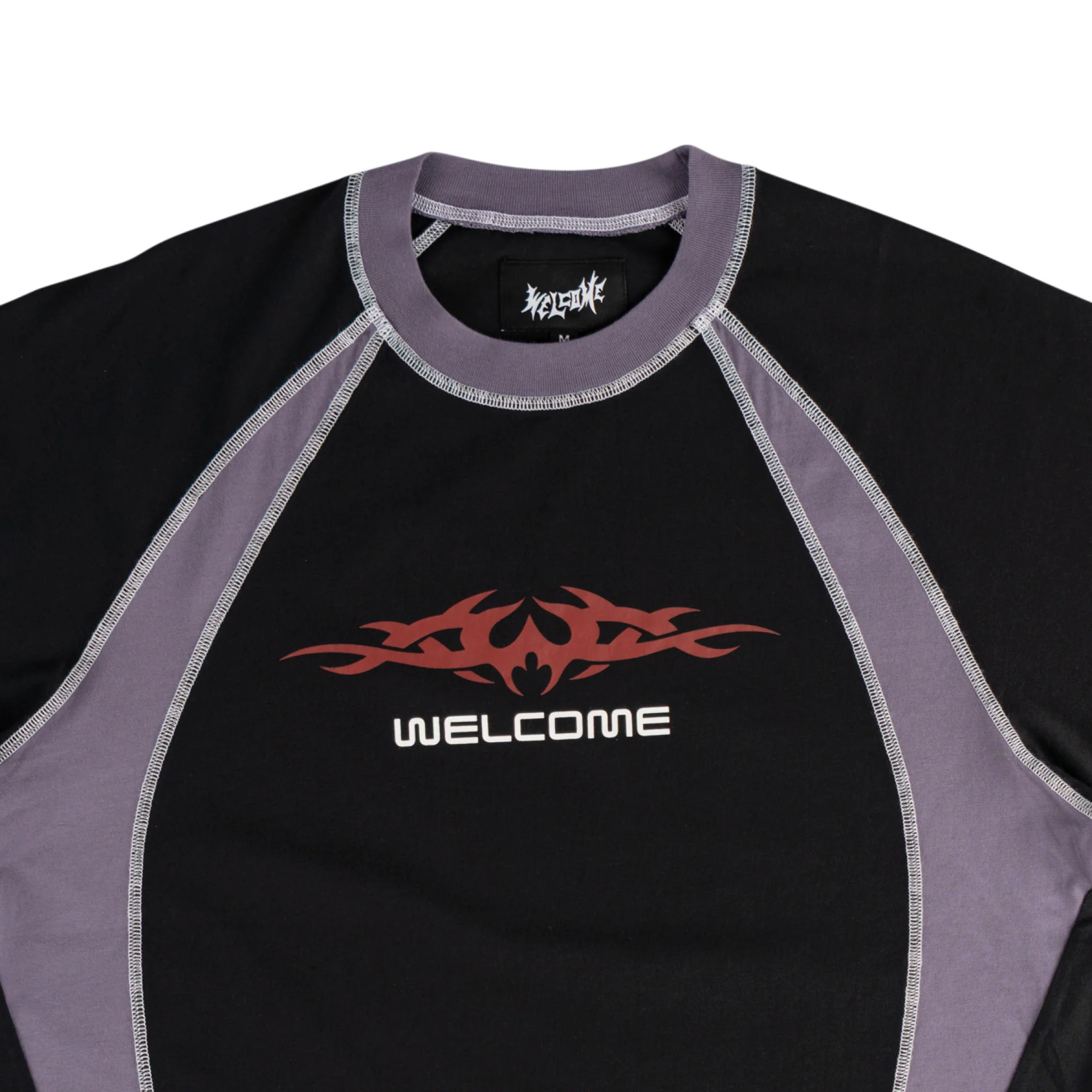 Rash Boxy Paneled Tee - Image 3