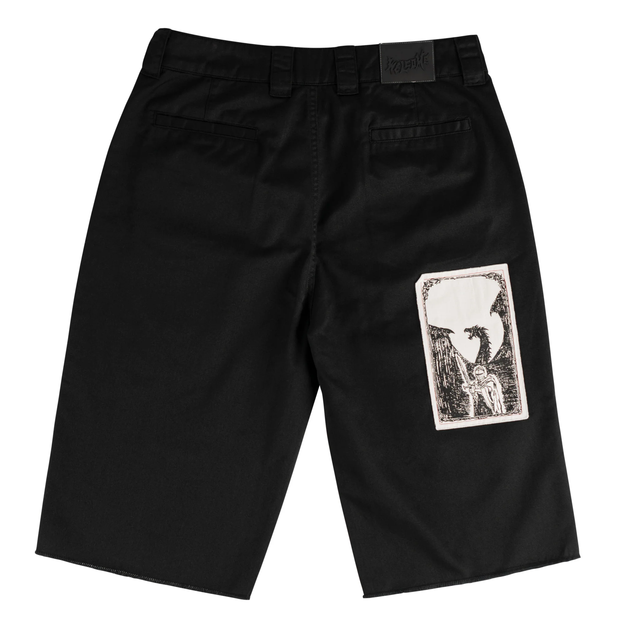 Shinners Cut-Off Twill Short W/Patches - Image 2