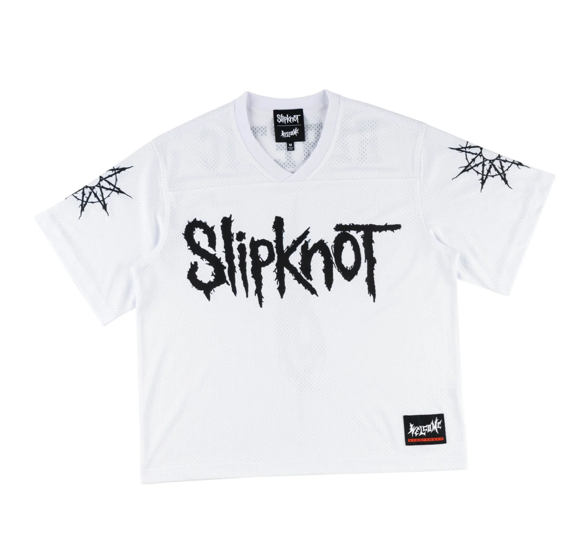 SLIPKNOT X WELCOME - Heretic Mesh Football Jersey