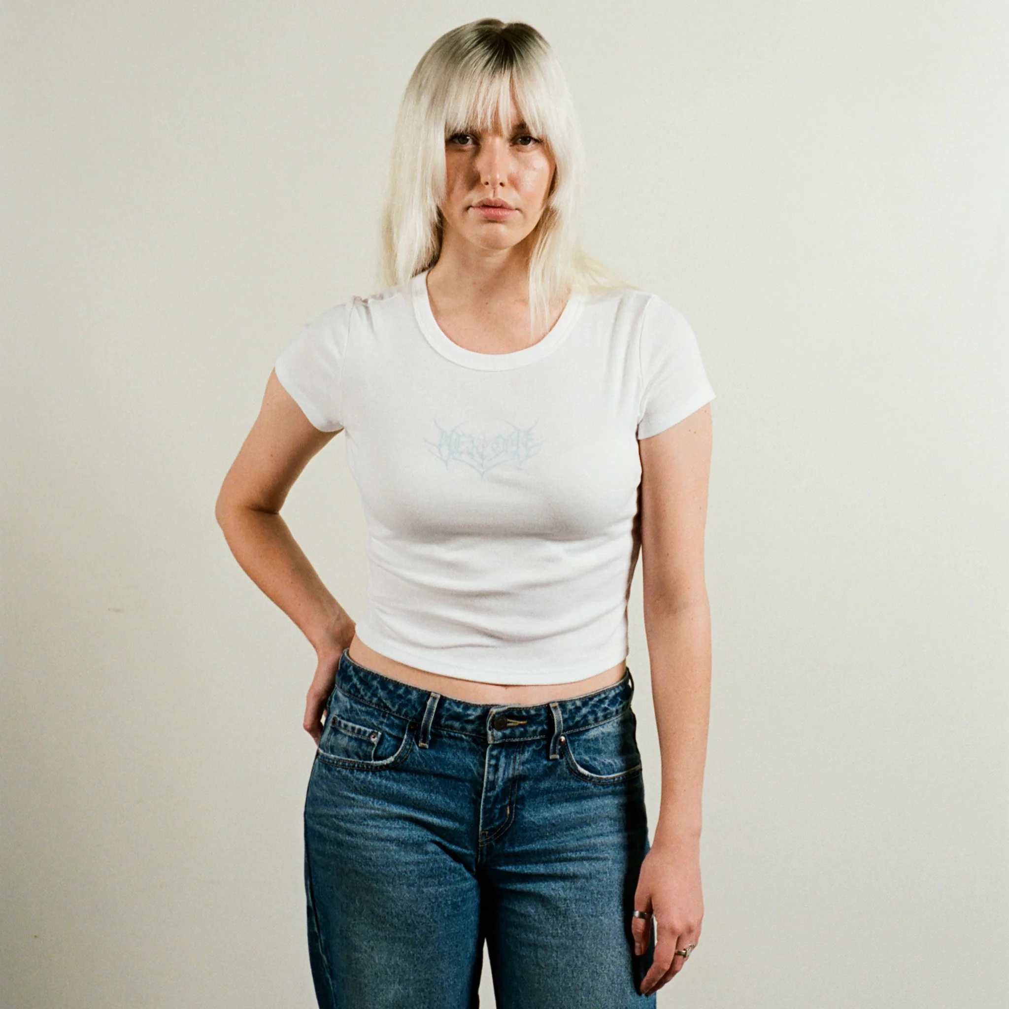 Splinter Micro Rib Baby Tee - Image 2