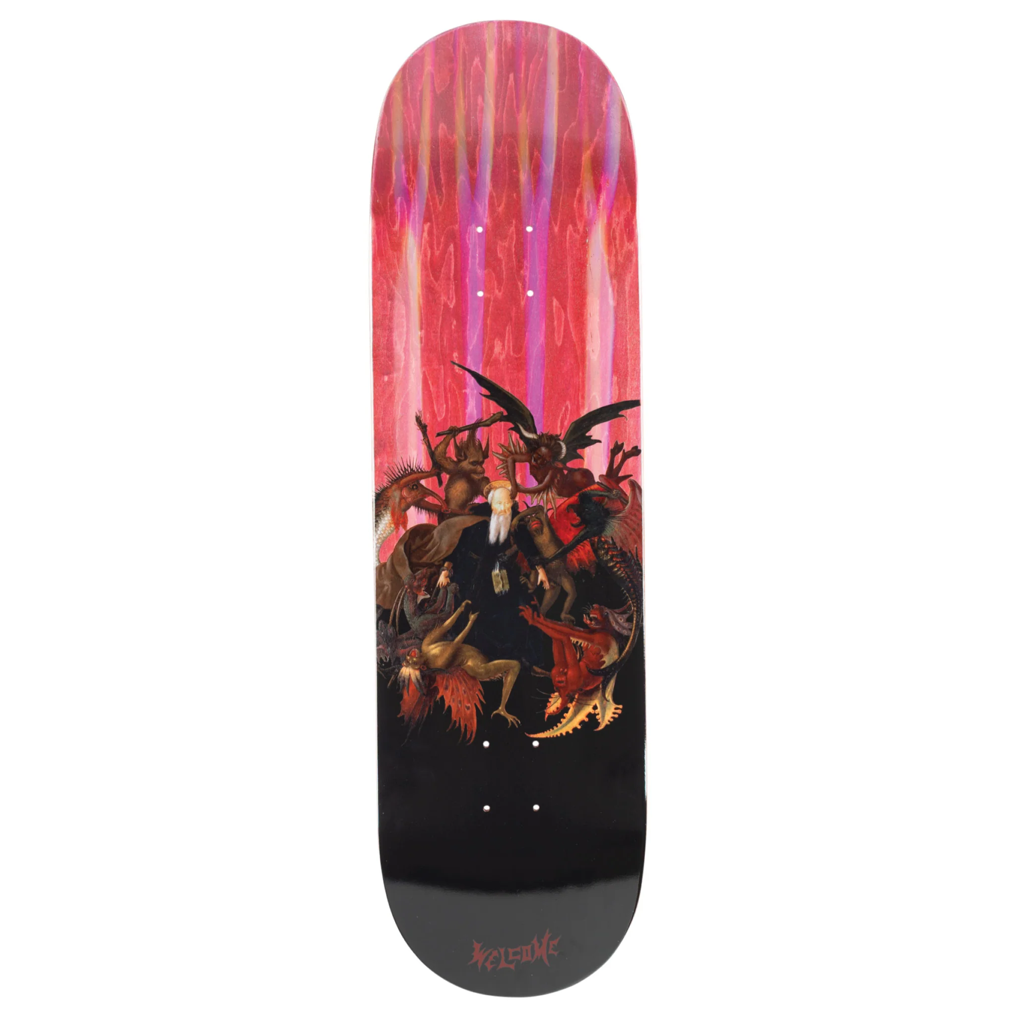 Torment on Popsicle - Dark Red Stain -9.0"