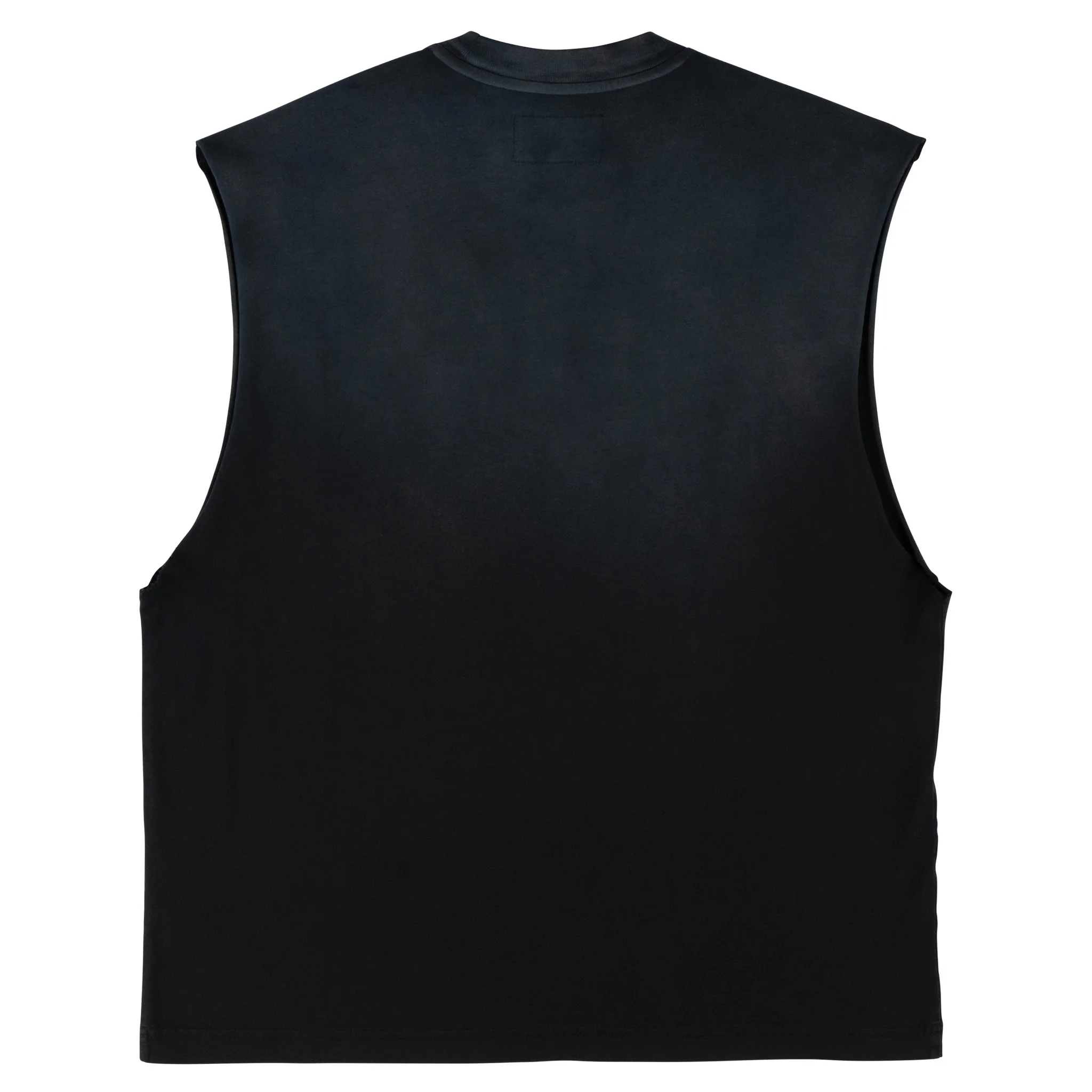 Vamp Embroidered Sun Fade Boxy Sleeveless Knit - Image 2